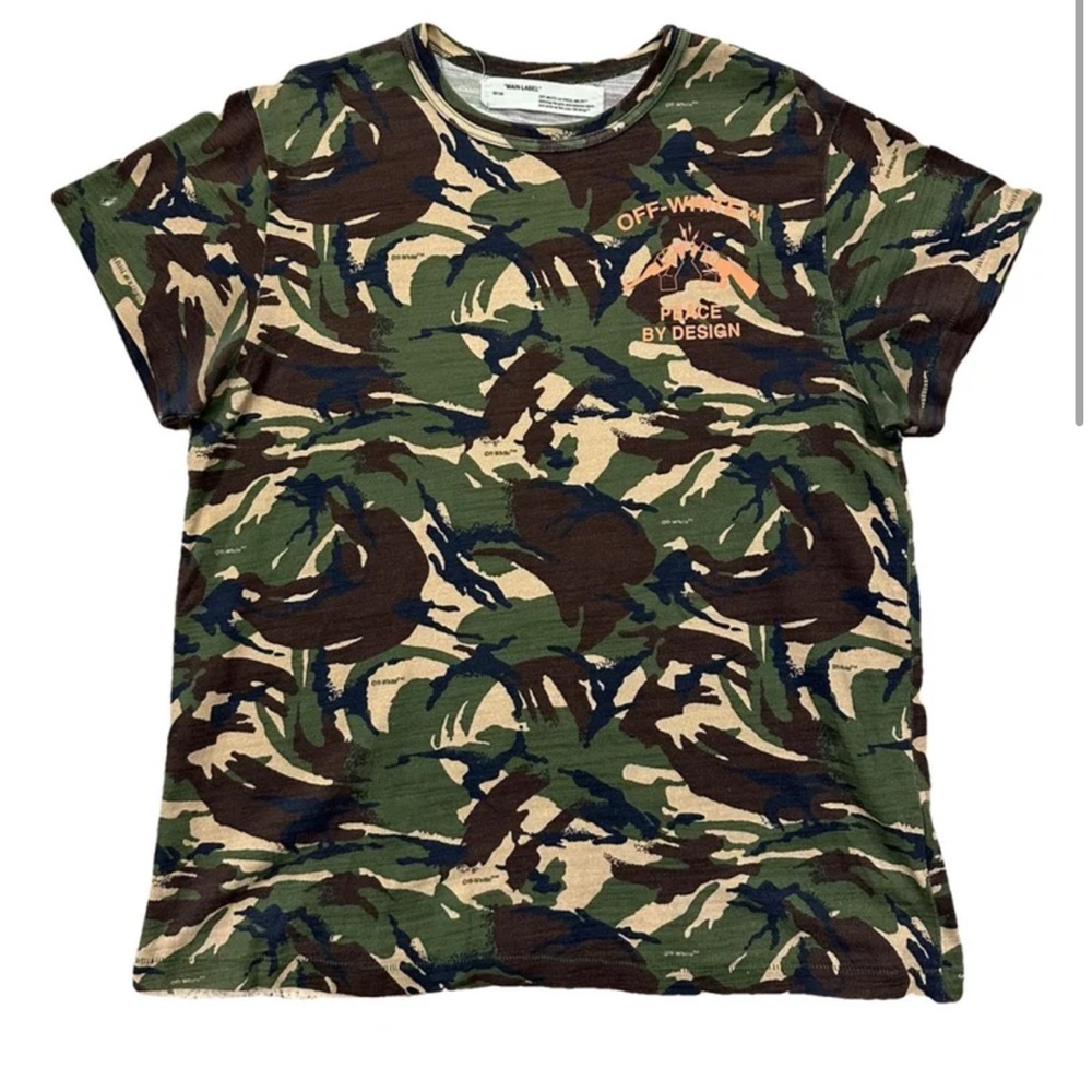 Authentic OFF WHITE Camo Shirt